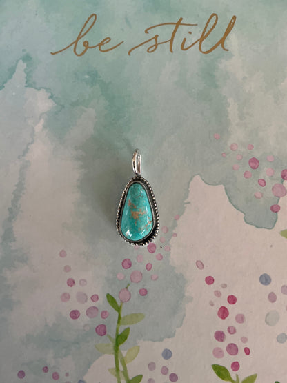 Sterling Silver Carico Lake Pendent