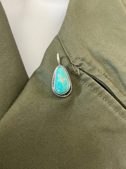 Sterling Silver Carico Lake Pendent