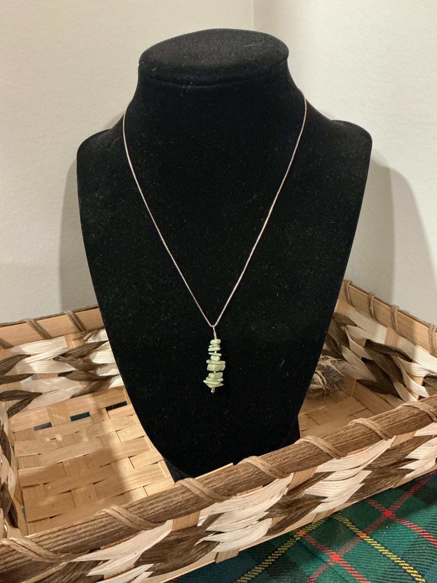 Stacked Patagonia Sterling Silver 15 inch Necklace