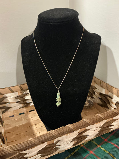 Stacked Patagonia Sterling Silver 15 inch Necklace