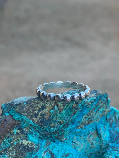 Handmade Sterling Silver 3mm Stacker Band Ring